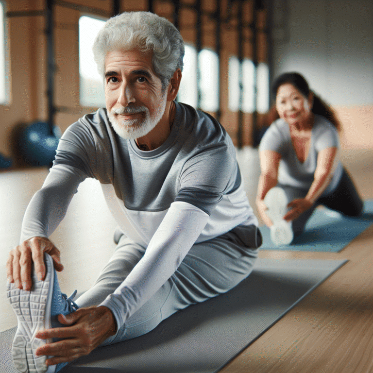 rotina de alongamento diário para iniciantes idosos