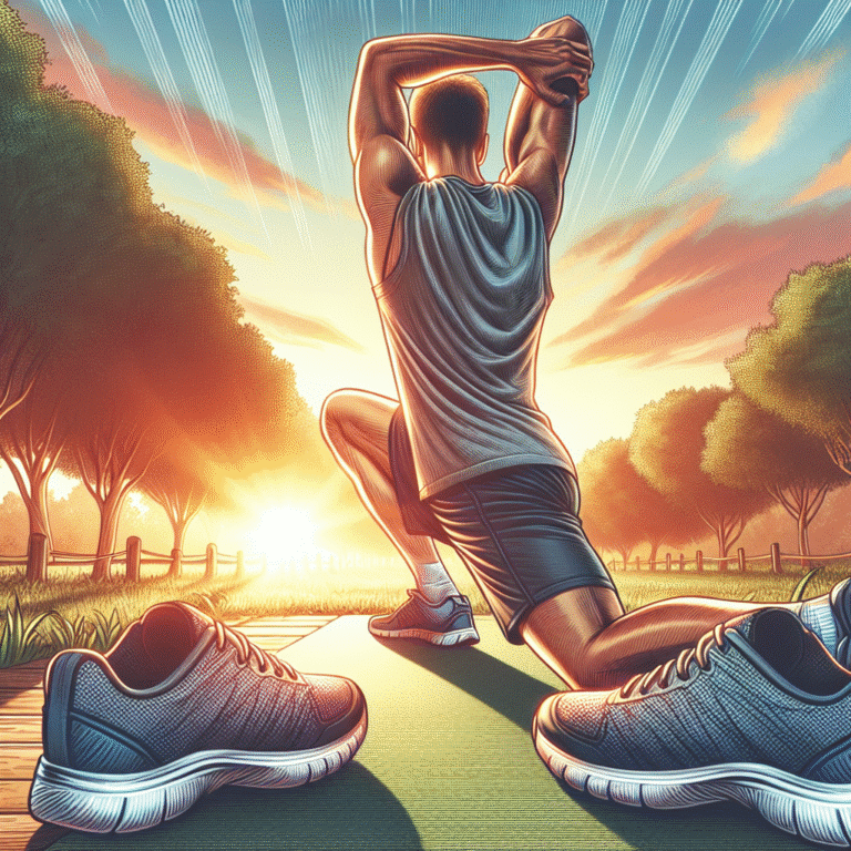 alongamento iniciante antes da corrida