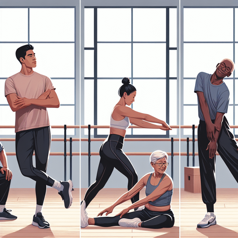 alongamento para iniciantes antes de dançar