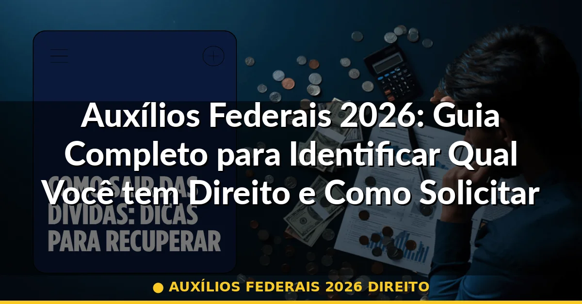 auxílios federais 2026 direito — Guia completo 2026