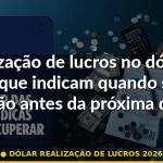 dólar realização de lucros 2026 — Guia completo 2026