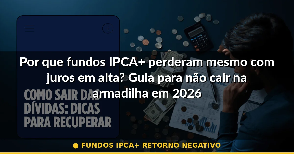 fundos ipca+ retorno negativo — Guia completo 2026