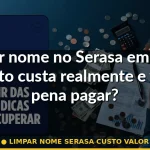 limpar nome serasa custo valor — Guia completo 2026