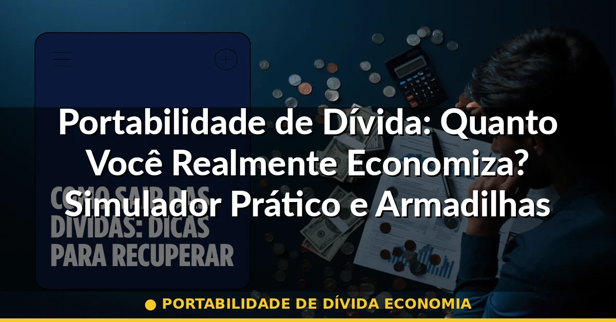 portabilidade de dívida economia — Guia completo 2026