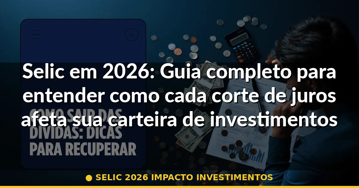 selic 2026 impacto investimentos — Guia completo 2026