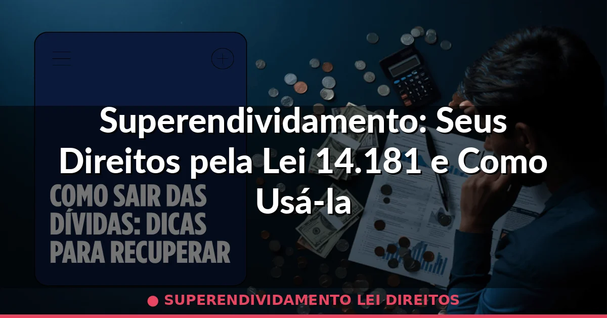 superendividamento lei direitos — Guia completo 2026