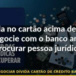 negociar dívida cartão de crédito banco — Guia completo 2026