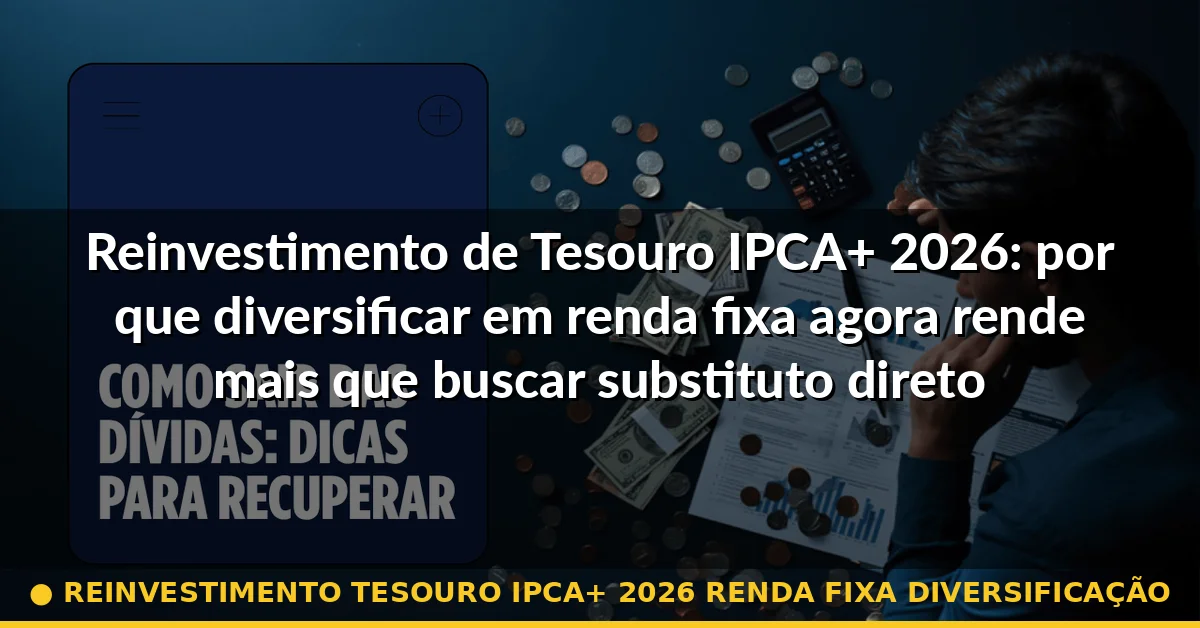 reinvestimento tesouro ipca+ 2026 renda fixa diversificação — Guia completo 2026