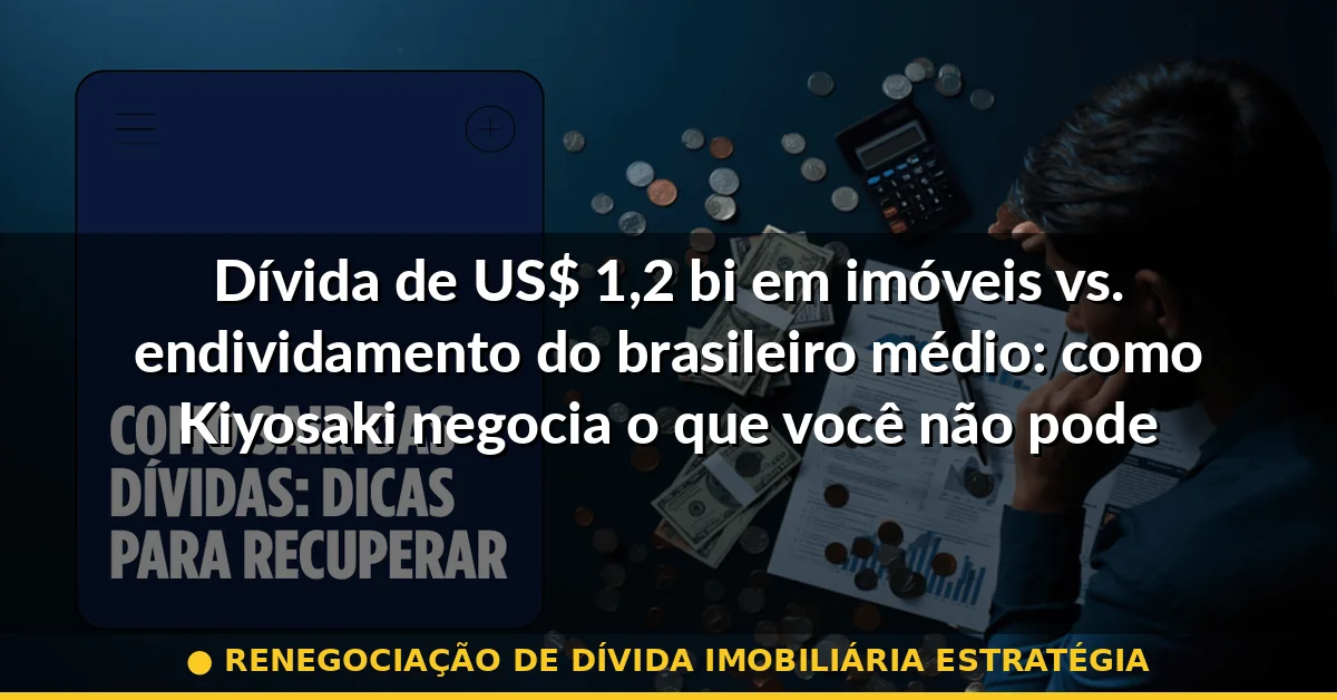 renegociação de dívida imobiliária estratégia — Guia completo 2026