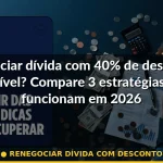 renegociar dívida com desconto — Guia completo 2026