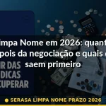 serasa limpa nome prazo 2026 — Guia completo 2026