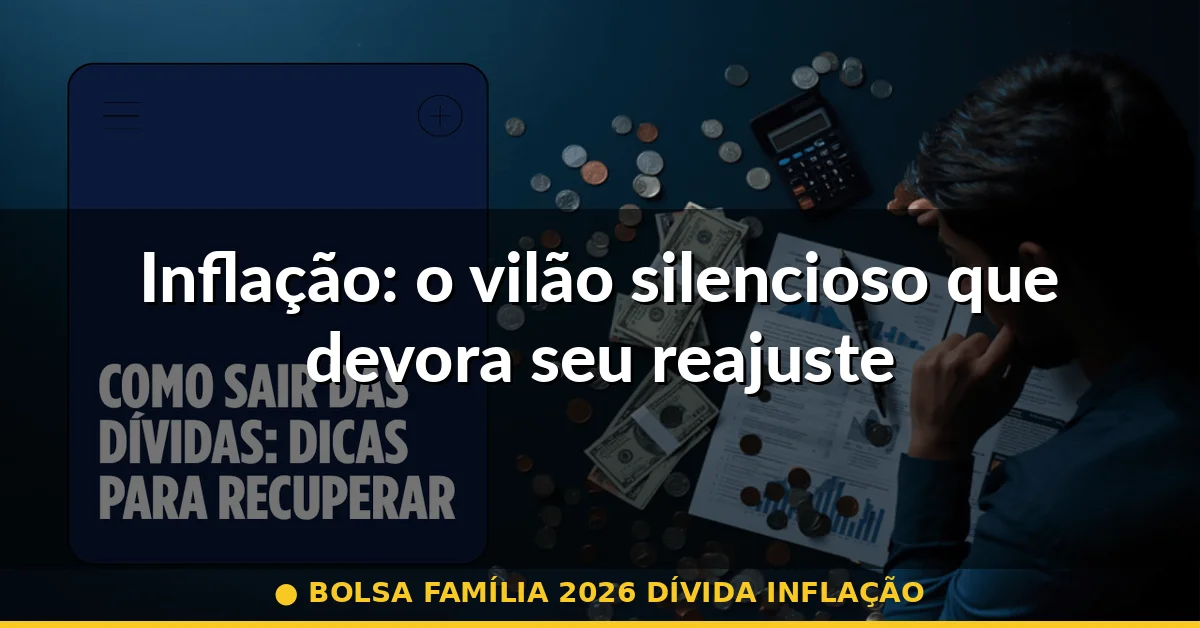Inflação: o vilão silencioso que devora seu reajuste — bolsa família 2026 dívida inflação