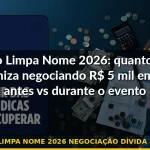 féirão limpa nome 2026 negociação dívida desconto — Guia completo 2026