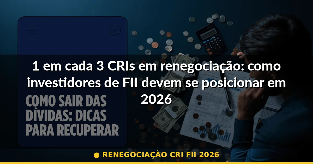 renegociação cri fii 2026 — Guia completo 2026