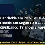 renegociar dívida 2026 desconto — Guia completo 2026