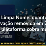 serasa limpa nome custo preço — Guia completo 2026