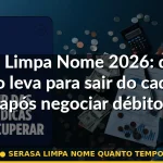 serasa limpa nome quanto tempo — Guia completo 2026