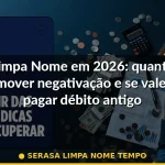 serasa limpa nome tempo — Guia completo 2026