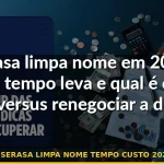 serasa limpa nome tempo custo 2026 — Guia completo 2026