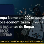 serasa limpa nome valor custo 2026 — Guia completo 2026