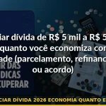 renegociar dívida 2026 economia quanto economiza — Guia completo 2026