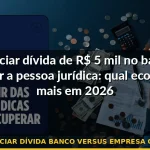 renegociar dívida banco versus empresa cobrança — Guia completo 2026