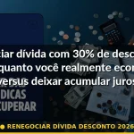 renegociar dívida desconto 2026 — Guia completo 2026