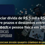 renegociar dívida quanto consigo economizar — Guia completo 2026