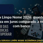 serasa limpa nome economia juros — Guia completo 2026