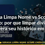 serasa limpa nome score crédito — Guia completo 2026